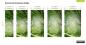 Preview: Extartiqe Duschrollo - Blume des Lebens green dream